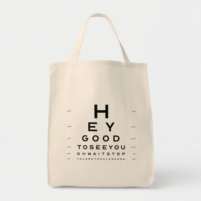 social distancing tote bag (Front)