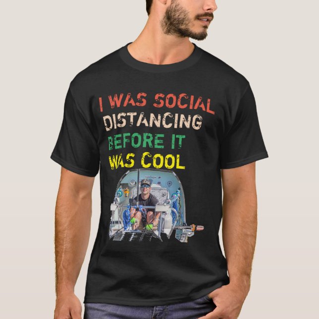 Social Distancing, You just have to row with it T- T-Shirt (Front)