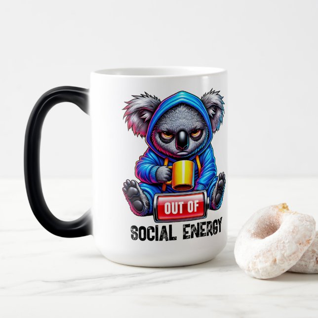 Social Energy  Color Morph Mug (With Donut)