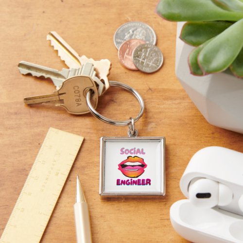 Social Engineer Keychain