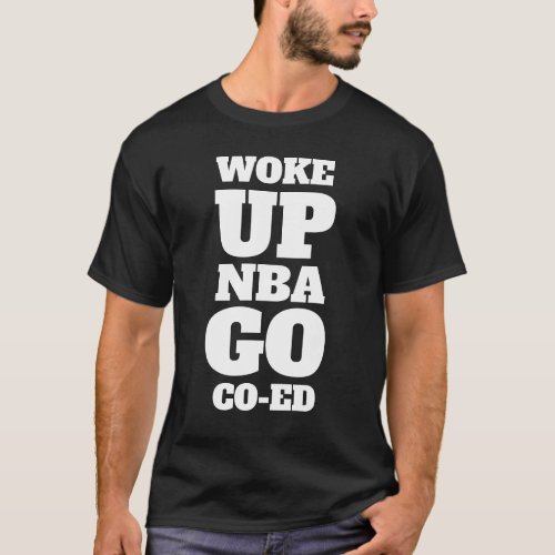 Social Justice Christmas Sports WOKE UP NBA T_Shirt