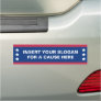 Social Justice Custom Car Bumper Magnet Patriotic
