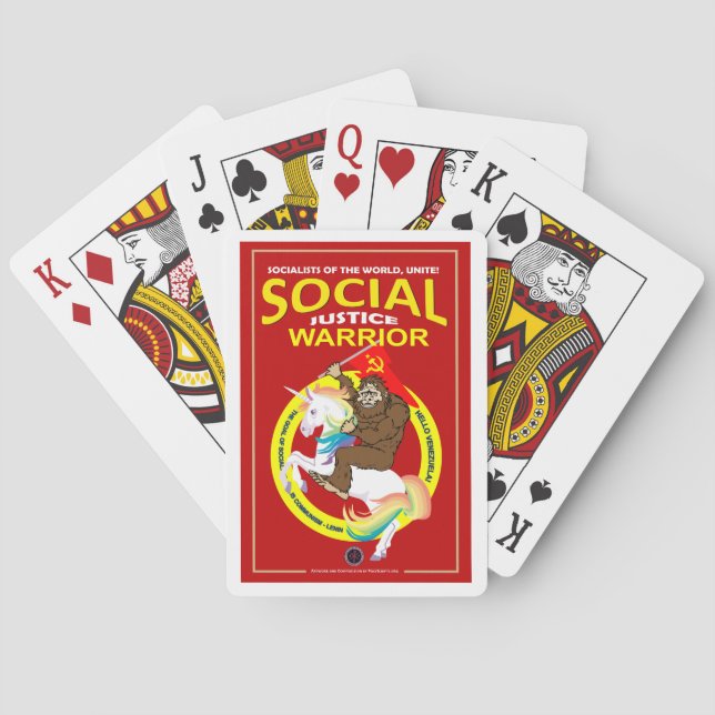 Social Justice Warrior Poker Cards (Back)