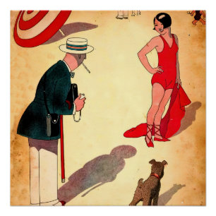 Social Magazine cover Poster
