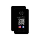 Social Media Business Card | Instagram Facebook QR
