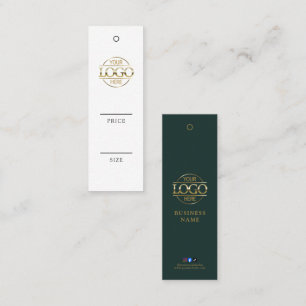 Social Media Business Logo Clothing Price Hang Tag