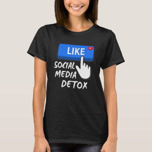 Social Media Detox Mental Health T-Shirt