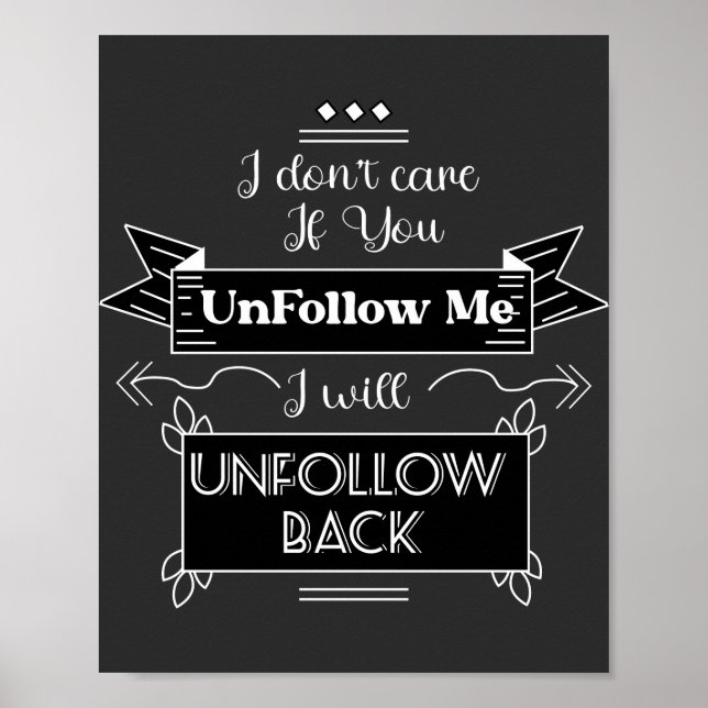 Social Media Funny Quotes Poster (Front)