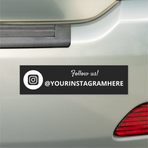 Social Media Instagram Car Magnet
