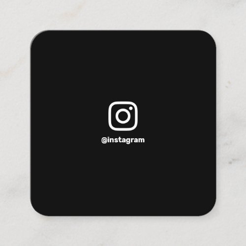 Social media Instagram photo minimal photography Calling Card
