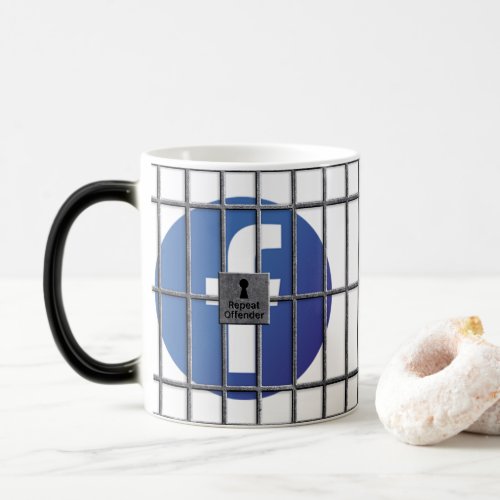 Social Media Jail Magic Mug