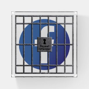 Social Media Jail Paperweight