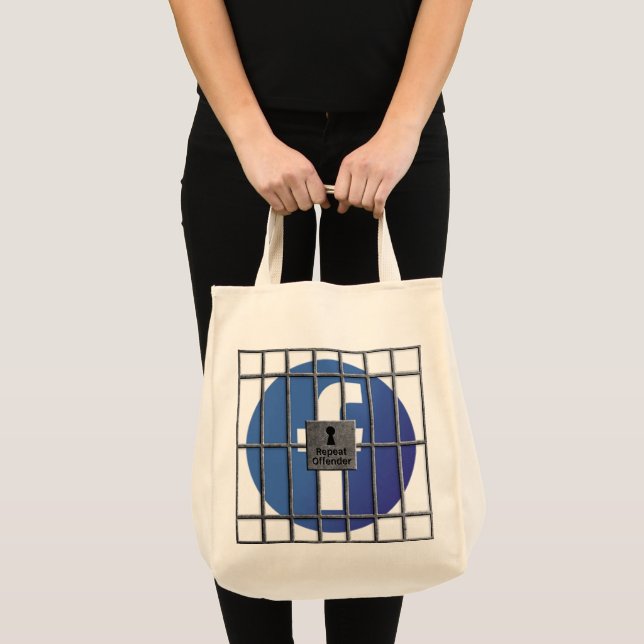 Social Media Jail Tote Bag (Front (Product))