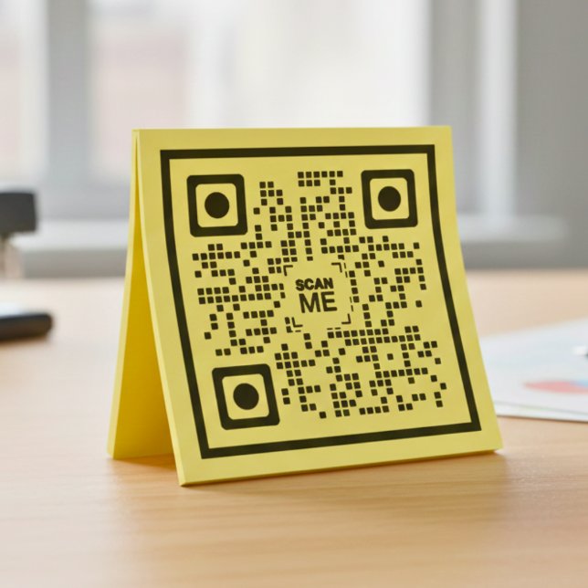 Social Media QR Code Self-Inking Rubber Stamp (Social Media QR Code Self-Inking Rubber Stamp)