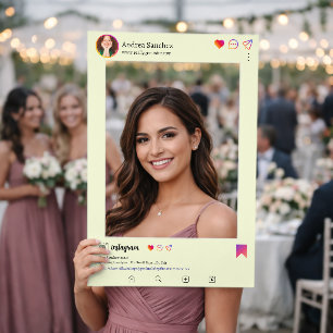 Social Media Selfie Party Frame