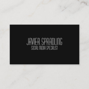 Social Media Specialist Business Cards