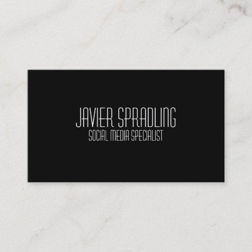 Social Media Specialist Business Cards
