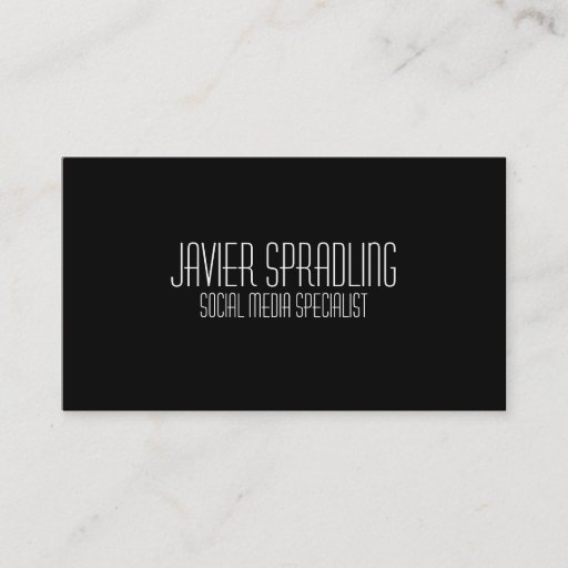 Customizable Social Media Specialist Business Cards