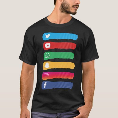 Social Media T_shirt