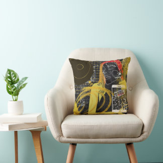 Social Media Throw Pillow