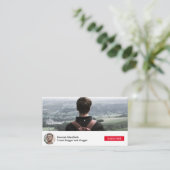 Social Media YouTube Inspired | Business Card (Standing Front)