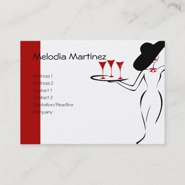 Social Mixer Business Card (Front)