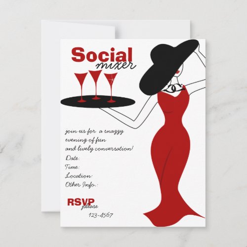 Social Mixer Custom Invite