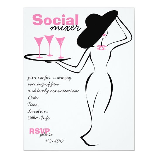 Social Mixer Invitation