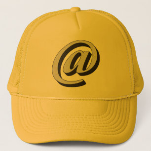 social net symbol trucker hat
