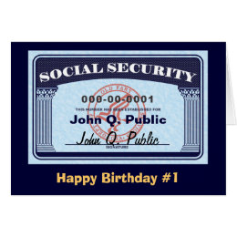 social changes card design security Greeting  Zazzle Cards  Birthday   Rude Photo & Cards