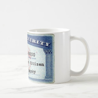 Social Security Card Coffee Mug