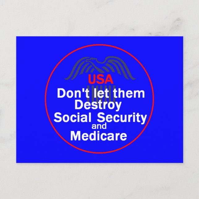 Social Security Postcard (Front)