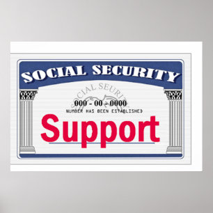 Social Security POSTER Print