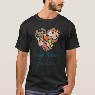 Social Studies Teacher Life Educator Mother's Day T-Shirt