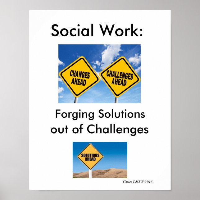 Social Work Poster (Front)