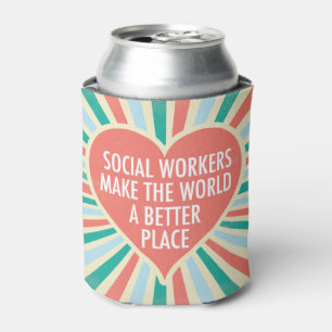 Social Work Quote Cute Heart Social Worker Can Cooler