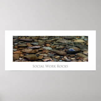 Social Work Rocks Poster