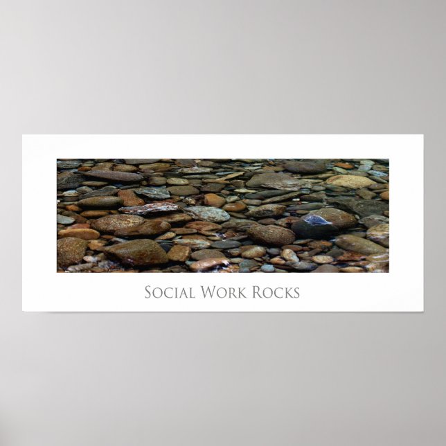 Social Work  Rocks Poster (Front)