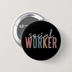 Social Worker Appreciation and graduation Gifts Button