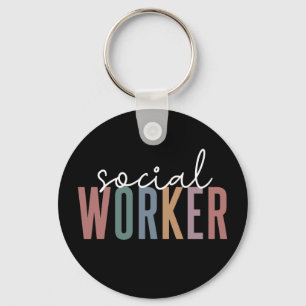 Social Worker Appreciation and graduation Gifts Keychain