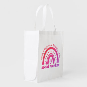 Social Worker Appreciation and Graduation Grocery Bag