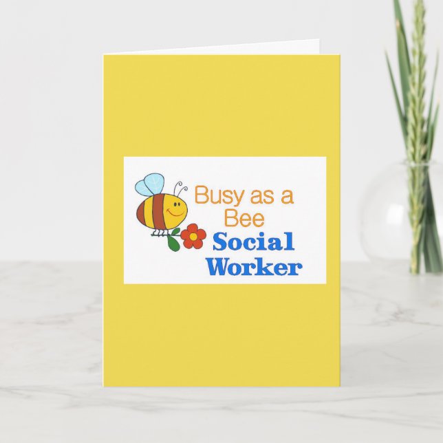 Social Worker Bee Thank You (Front)