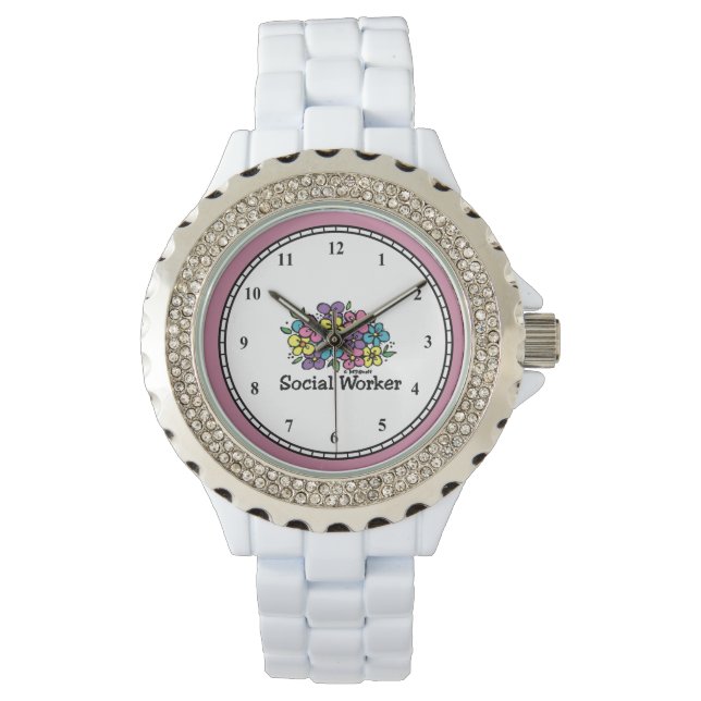 Social Worker Blooms Watch (Front)