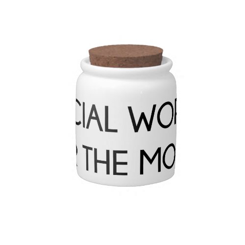 Social Worker Candy Jar