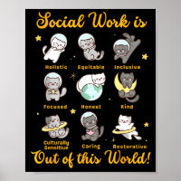 Social worker cat funny saying cats meme social