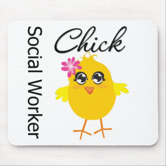 Social Worker Chick Mouse Pad