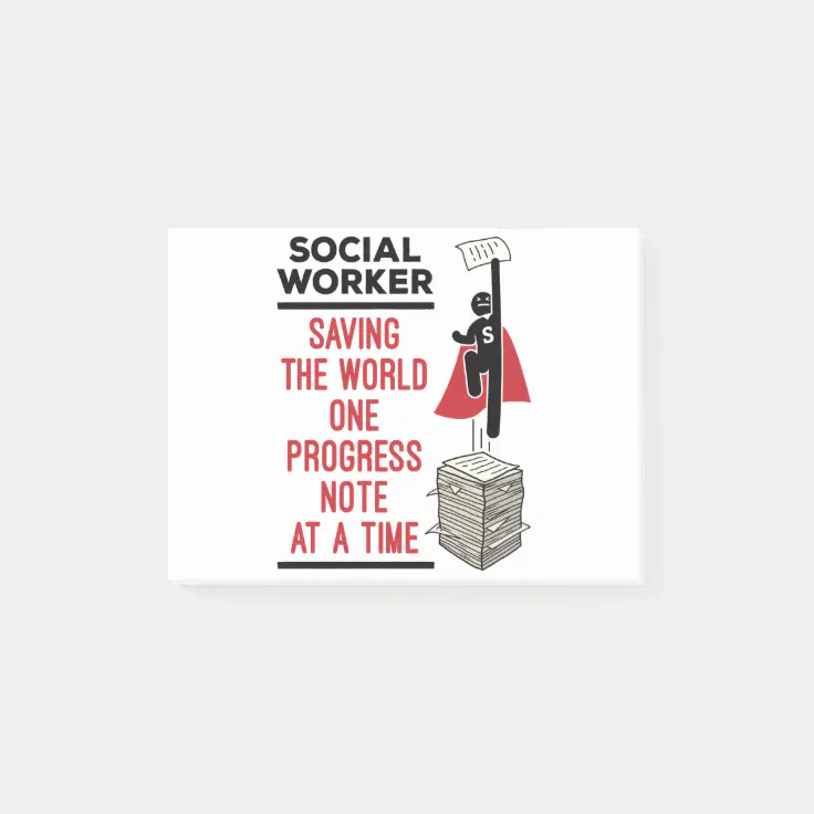 Social Worker Funny Progress Note Social Work | Zazzle Social Worker Funny Progress Note Social Work | Zazzle