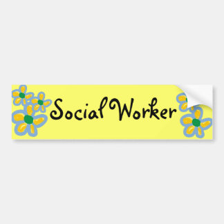 Social Worker Gifts Bumper Sticker