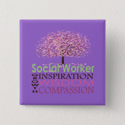 Social Worker Gifts Button