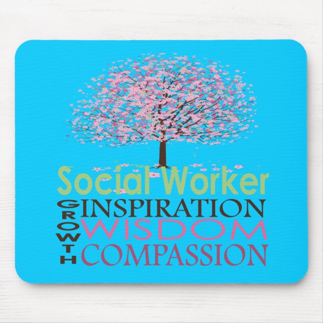 Social Worker Gifts Mouse Pad (Front)